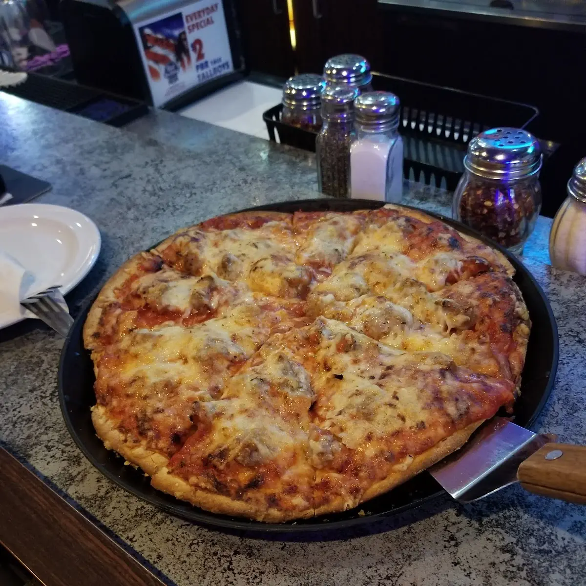 Sausage Thin Crust