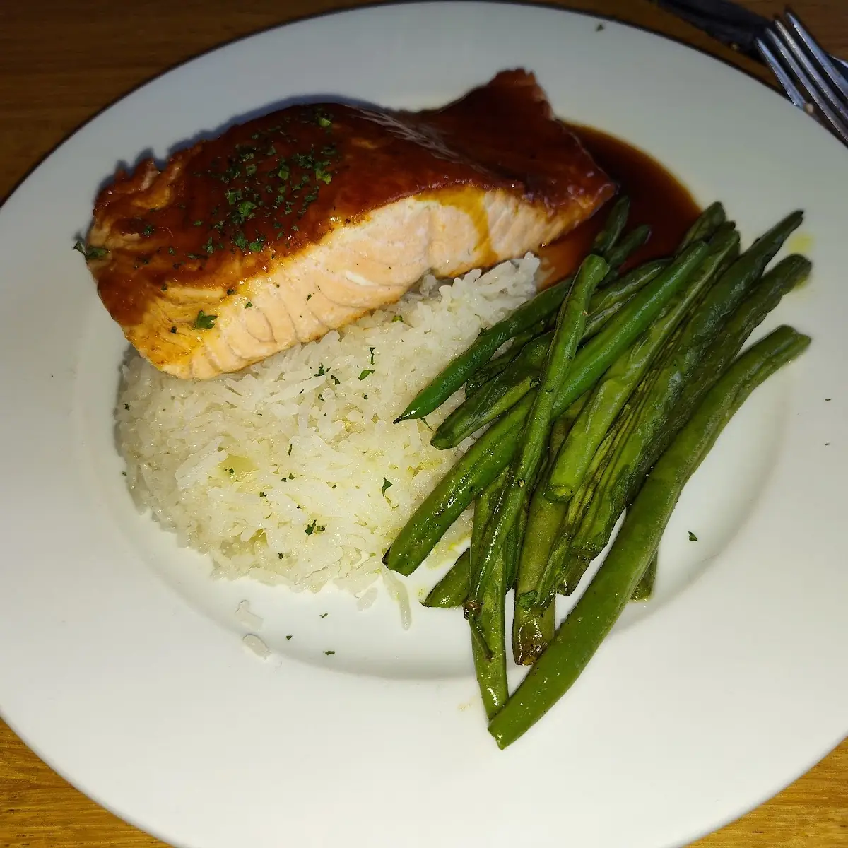 Crispy Salmon Black Forest Three Lakes WI