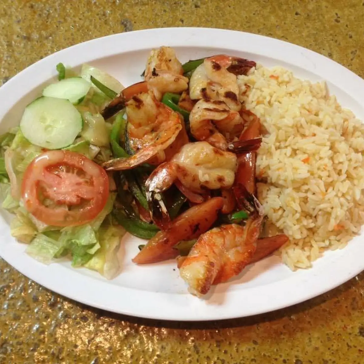 Fajita de Camarones Shrimp
