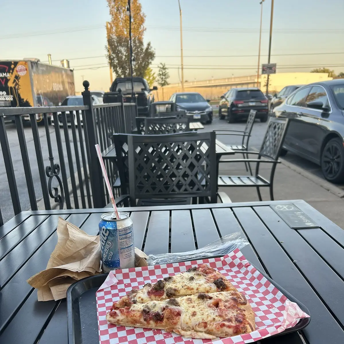 Halal Turkey Sausage Pizza