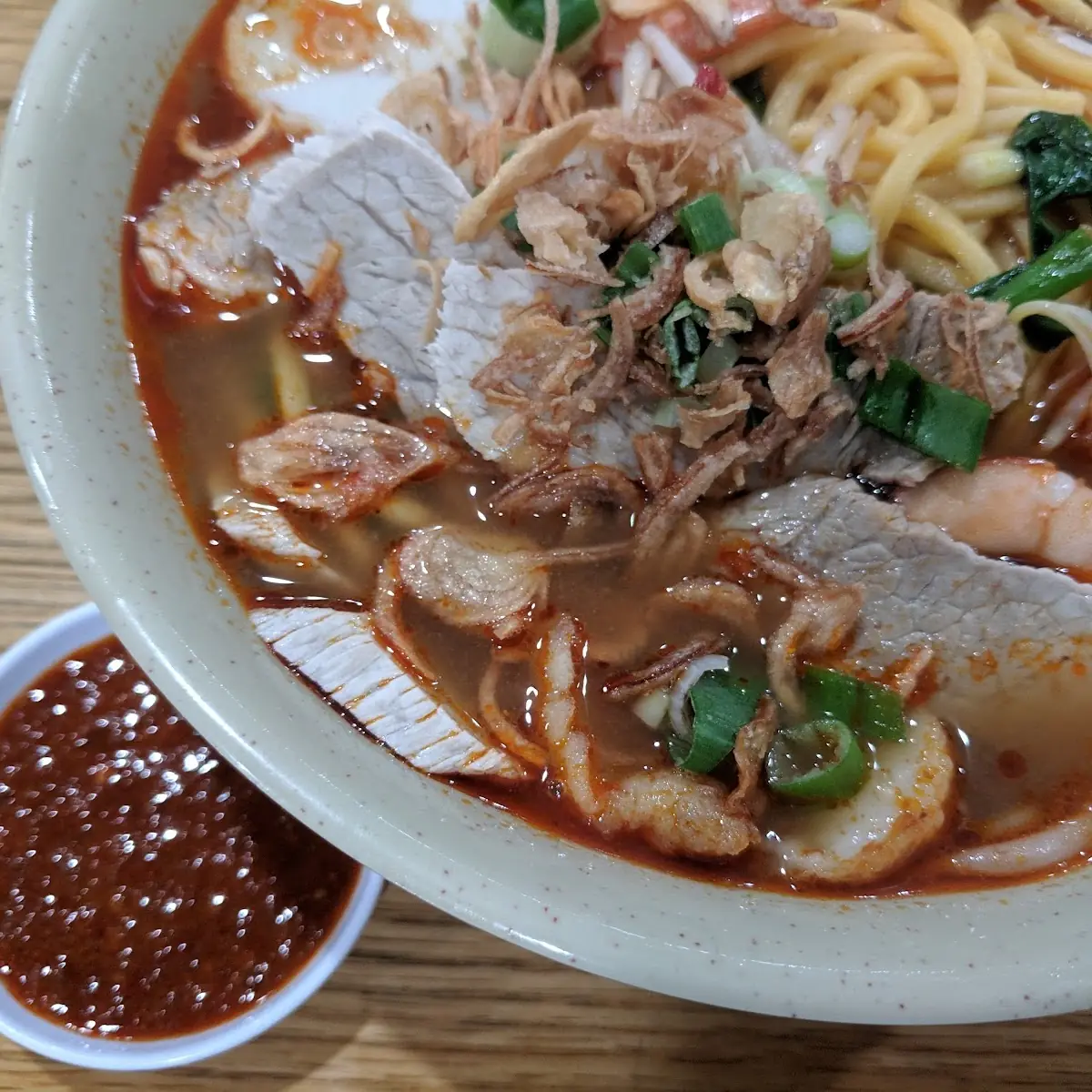 Kari Assam Fish Head Mee Hoon