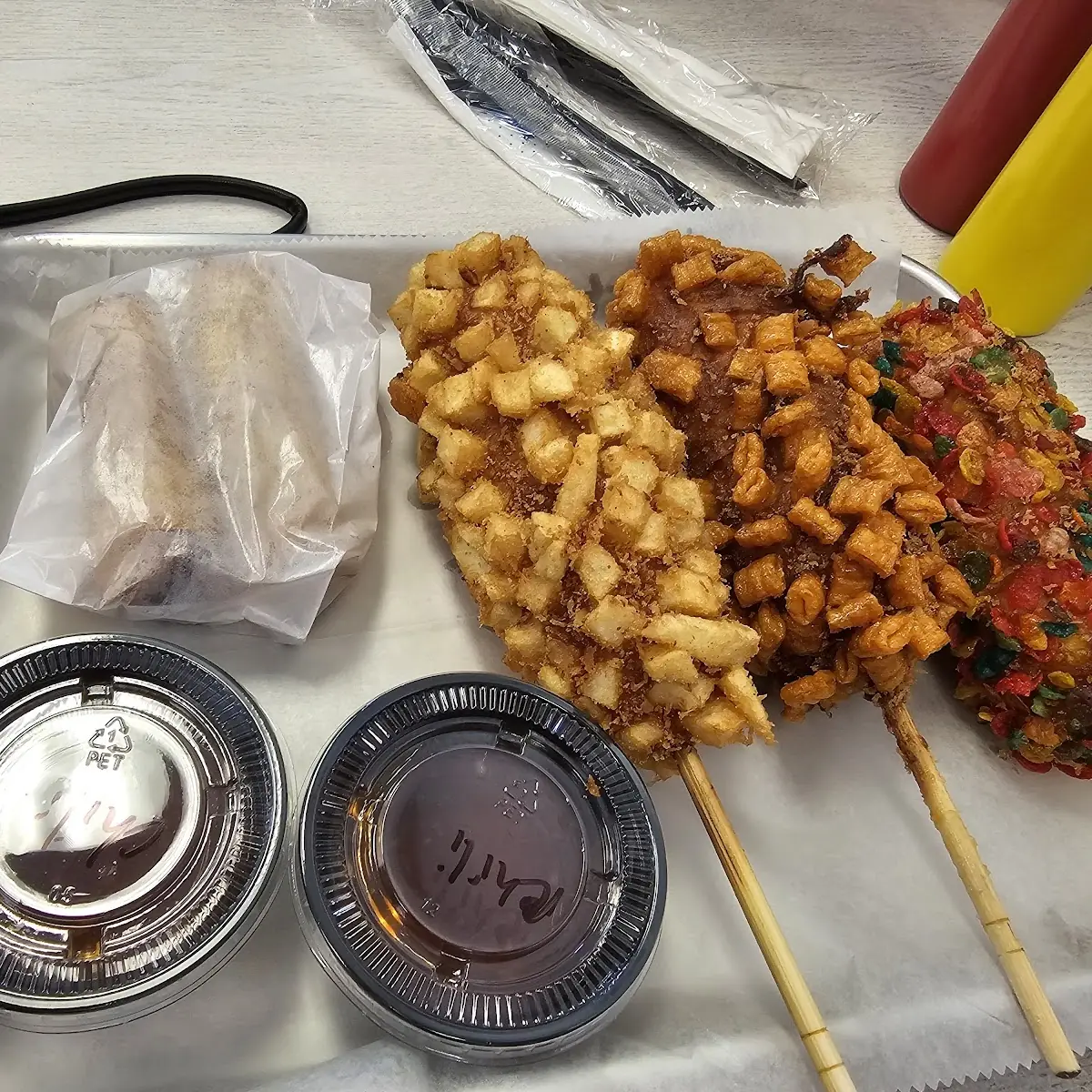 Crispy Potato Corn Dog