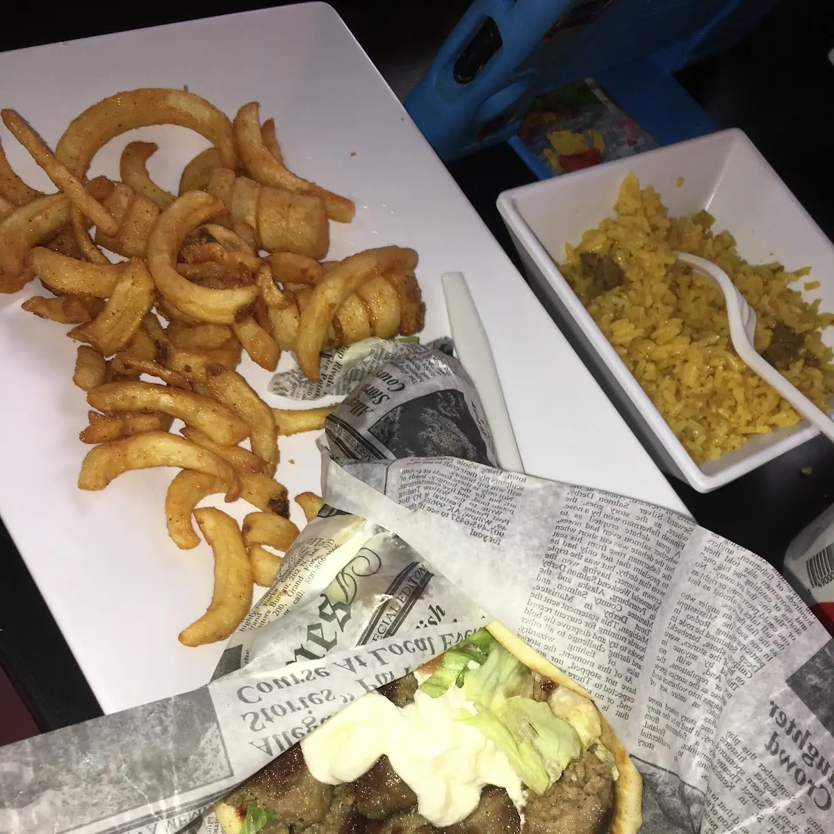 Traditional Lamb Gyro