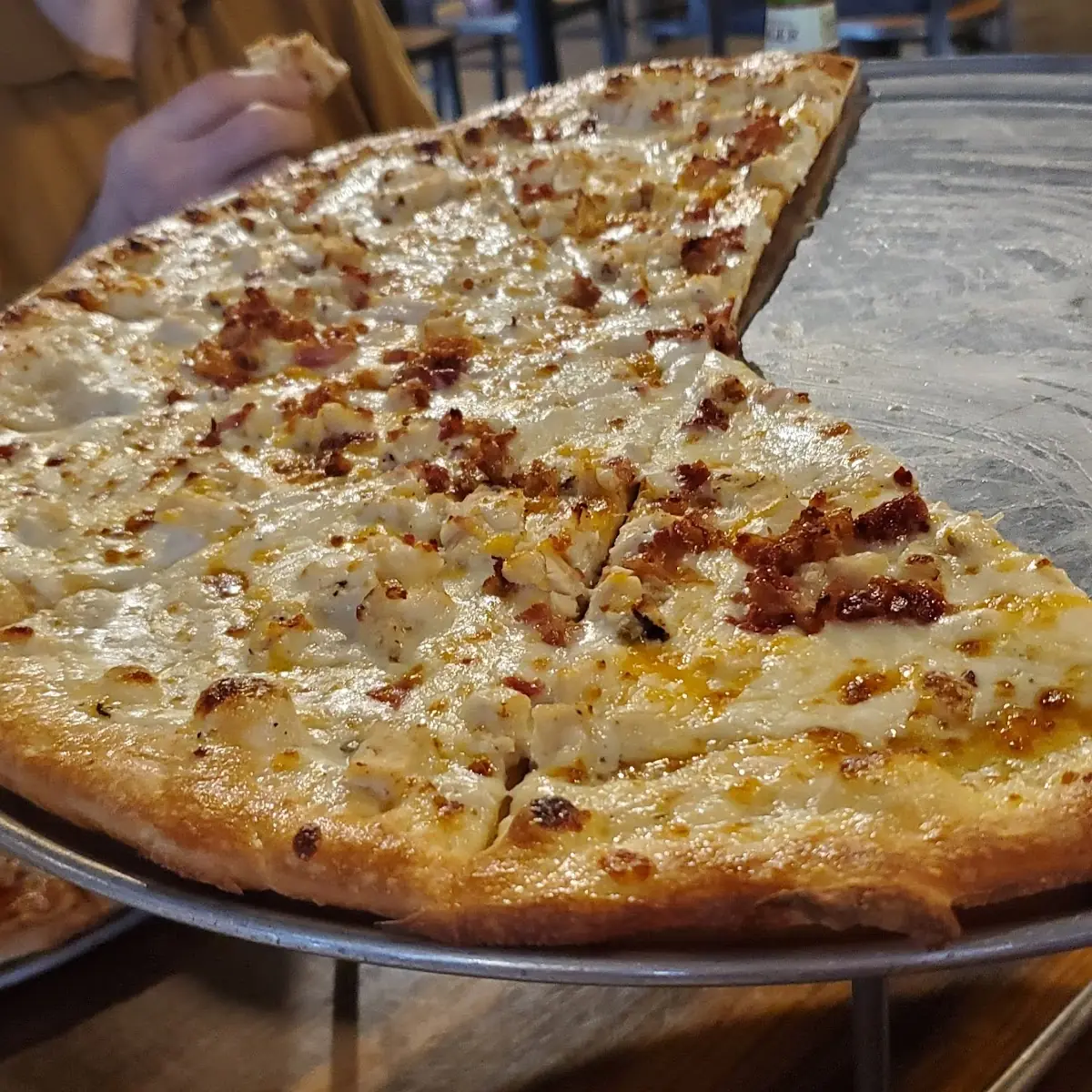 Chicken Bacon Ranch Pizza