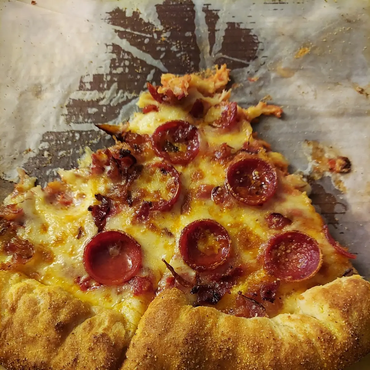 Pepperoni Stuffed Pizza
