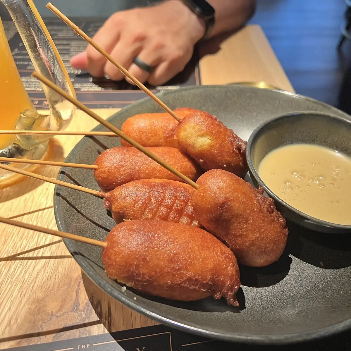 Mini Corn Dog Appetizer