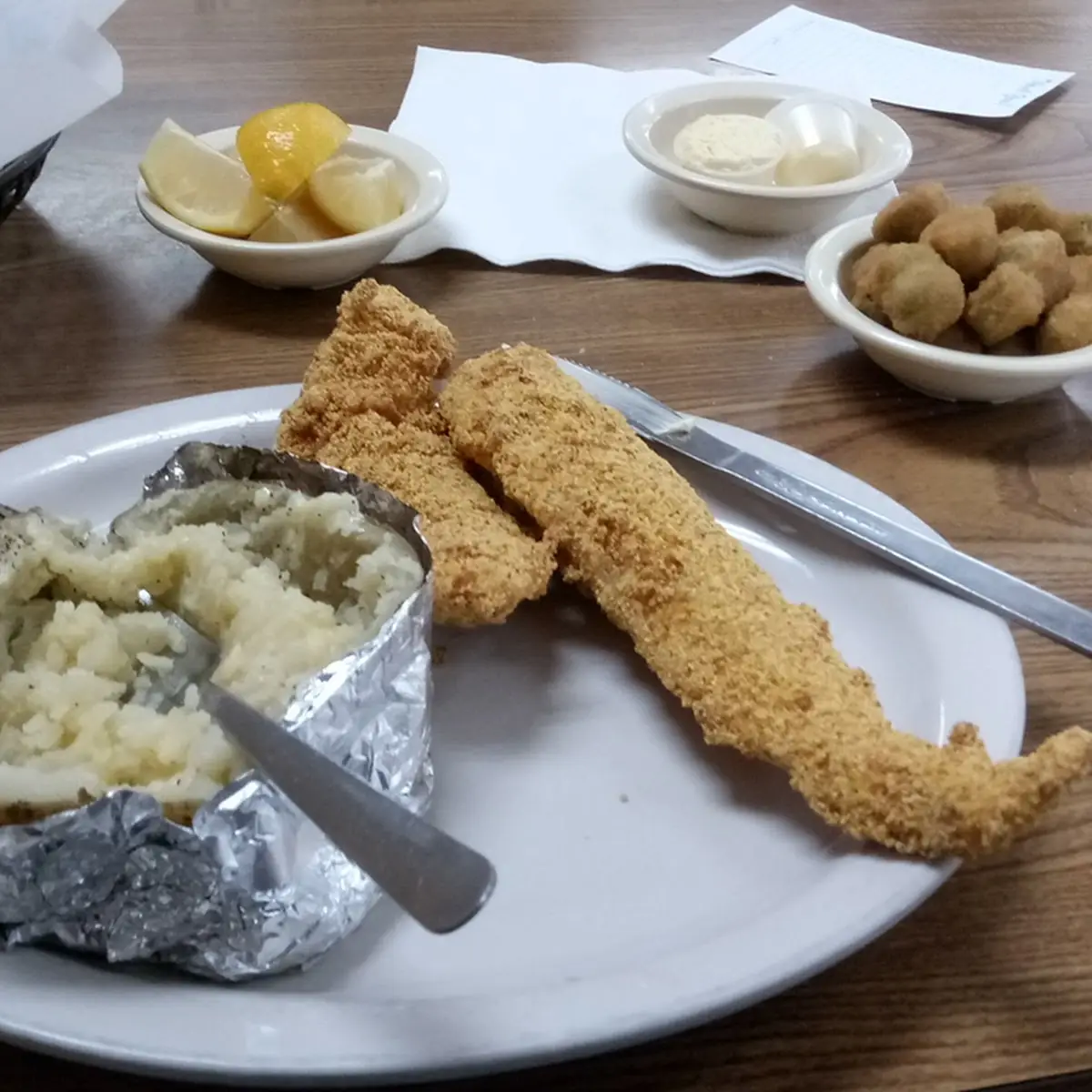 Fried Catfish Dinner