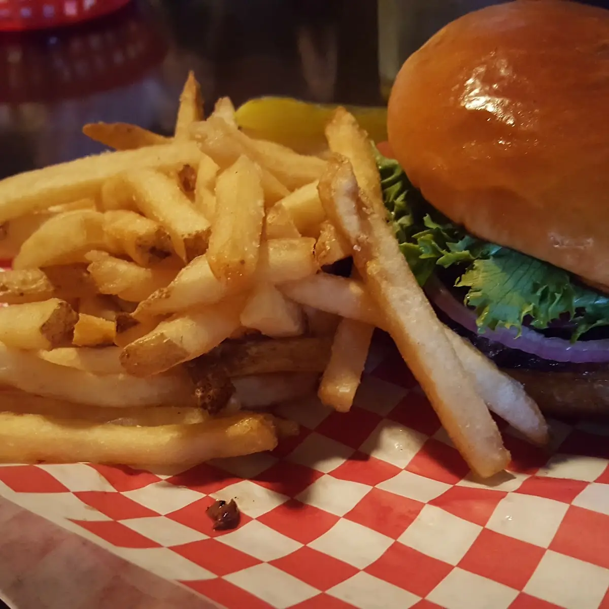 Lost Lake Burger with Pepper Jack Cheese and Bacon