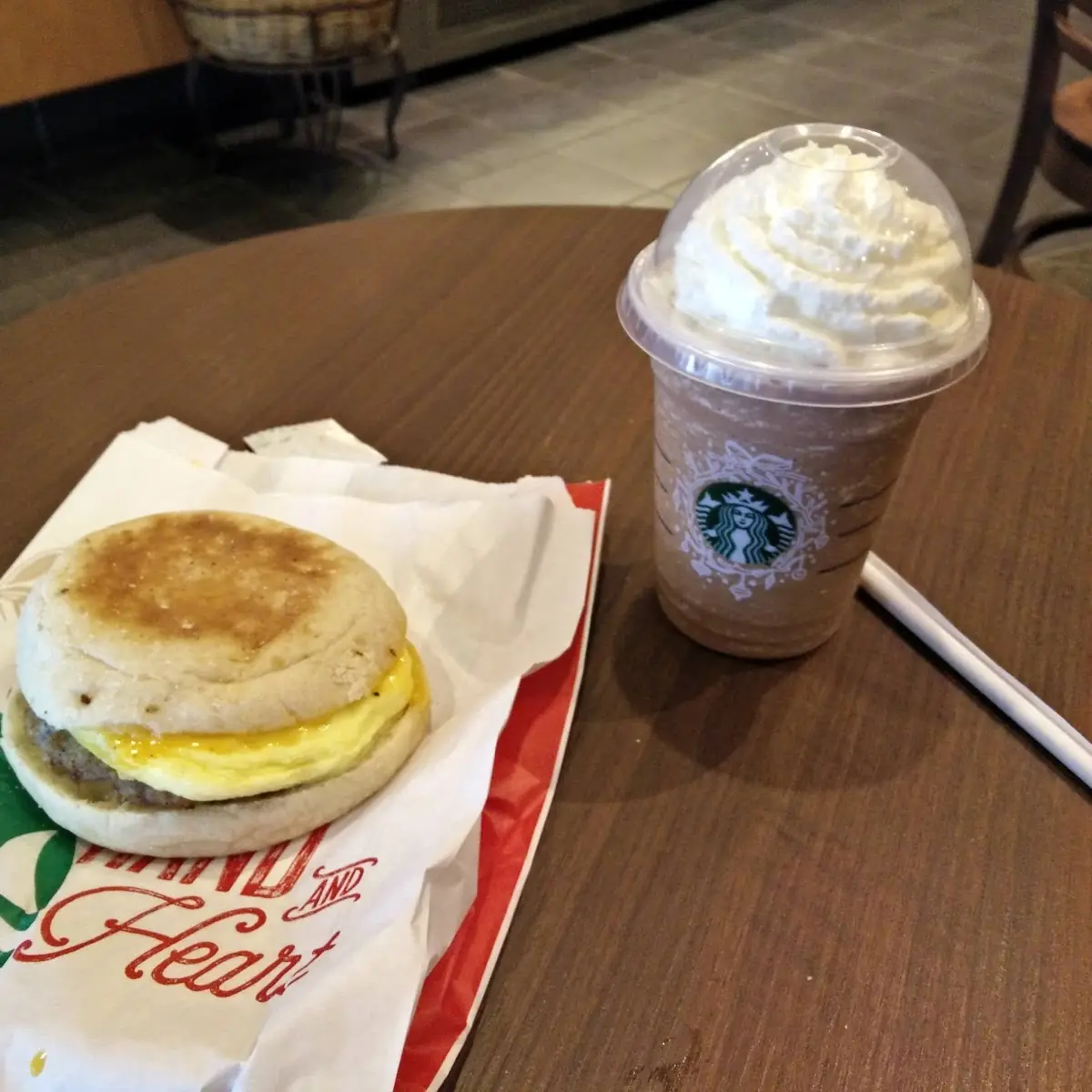 Sausage Egg and Cheese Con