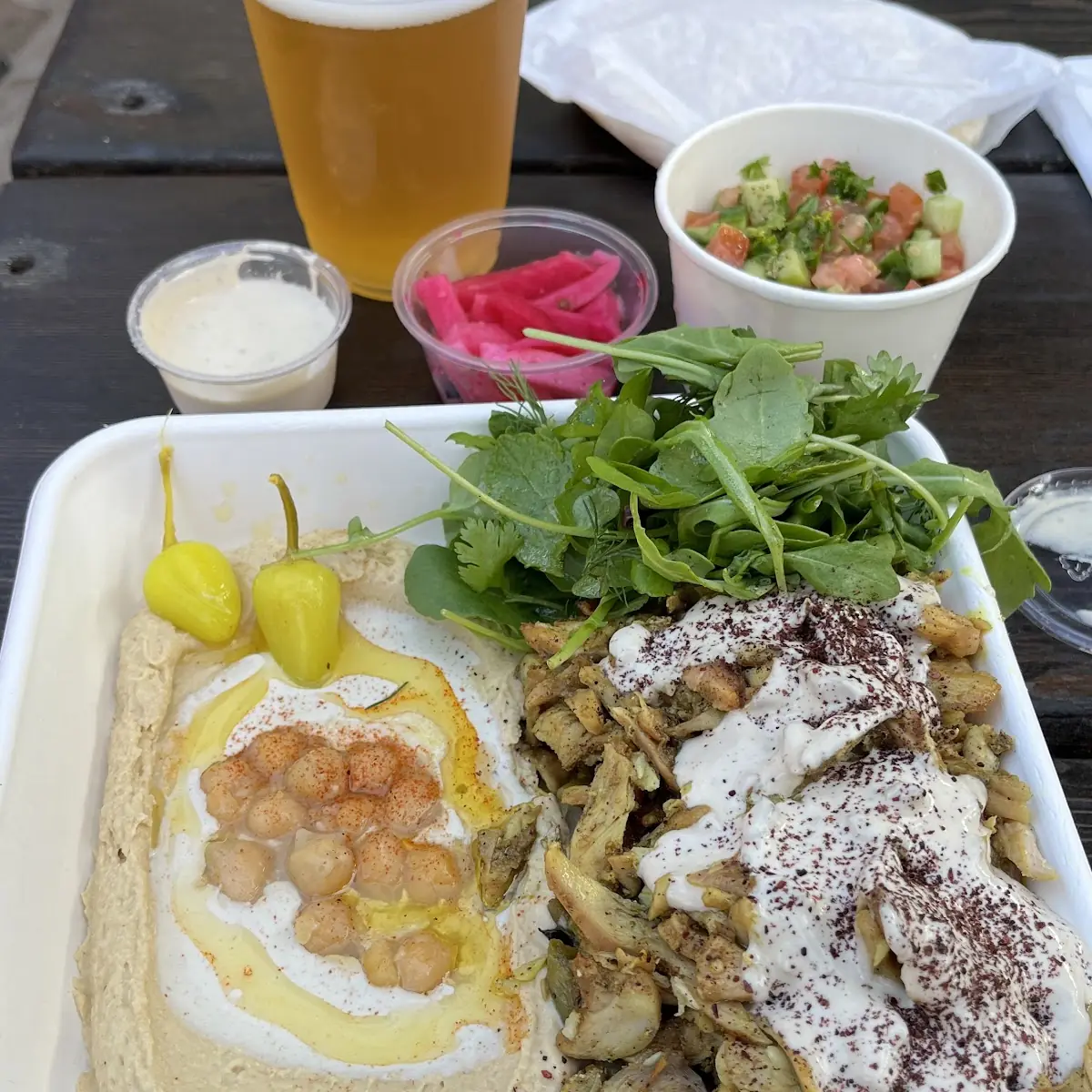 Falafel Chickpeas & Fresh Herbs