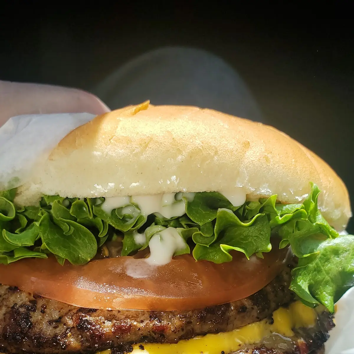 Double Cheeseburger Deluxe with Bacon