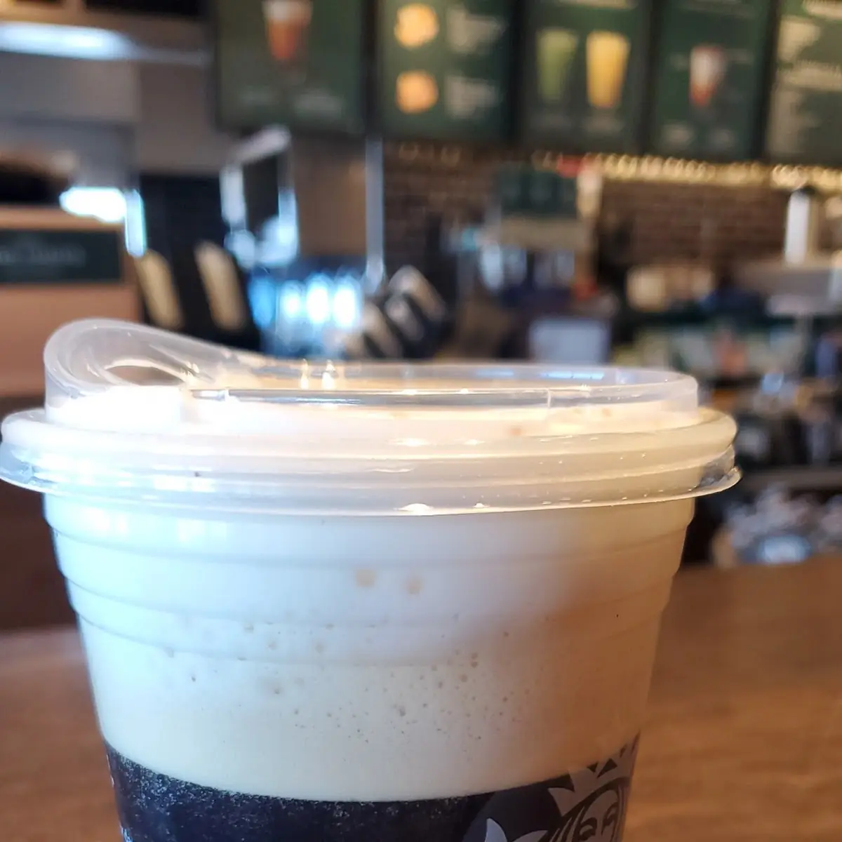 Nitro Cold Brew with Cold Foam and Caramel
