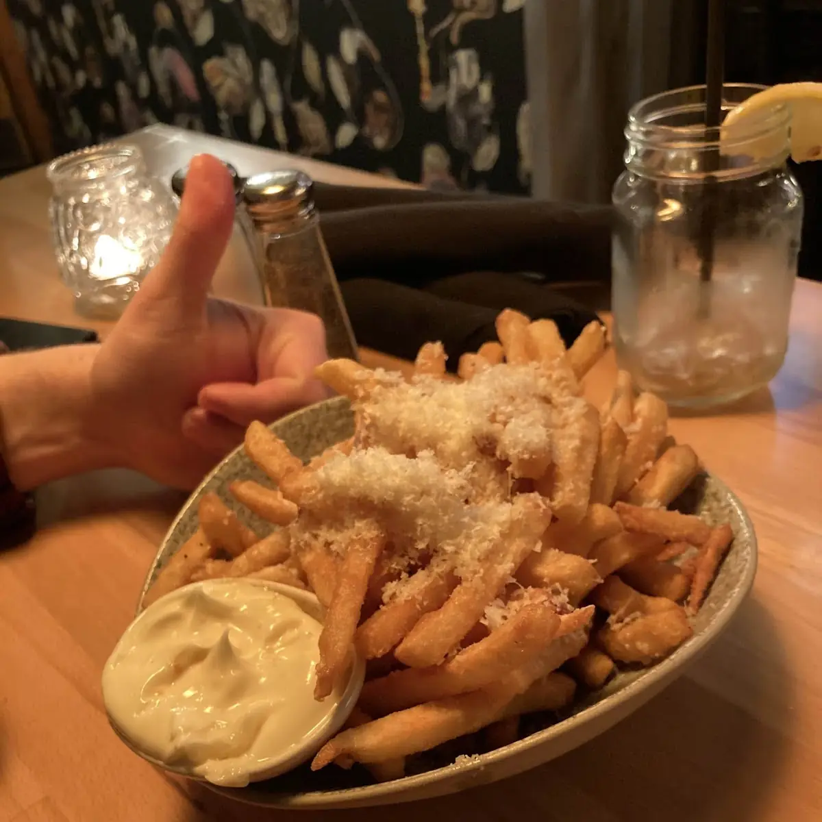 Garlic Parm Fries