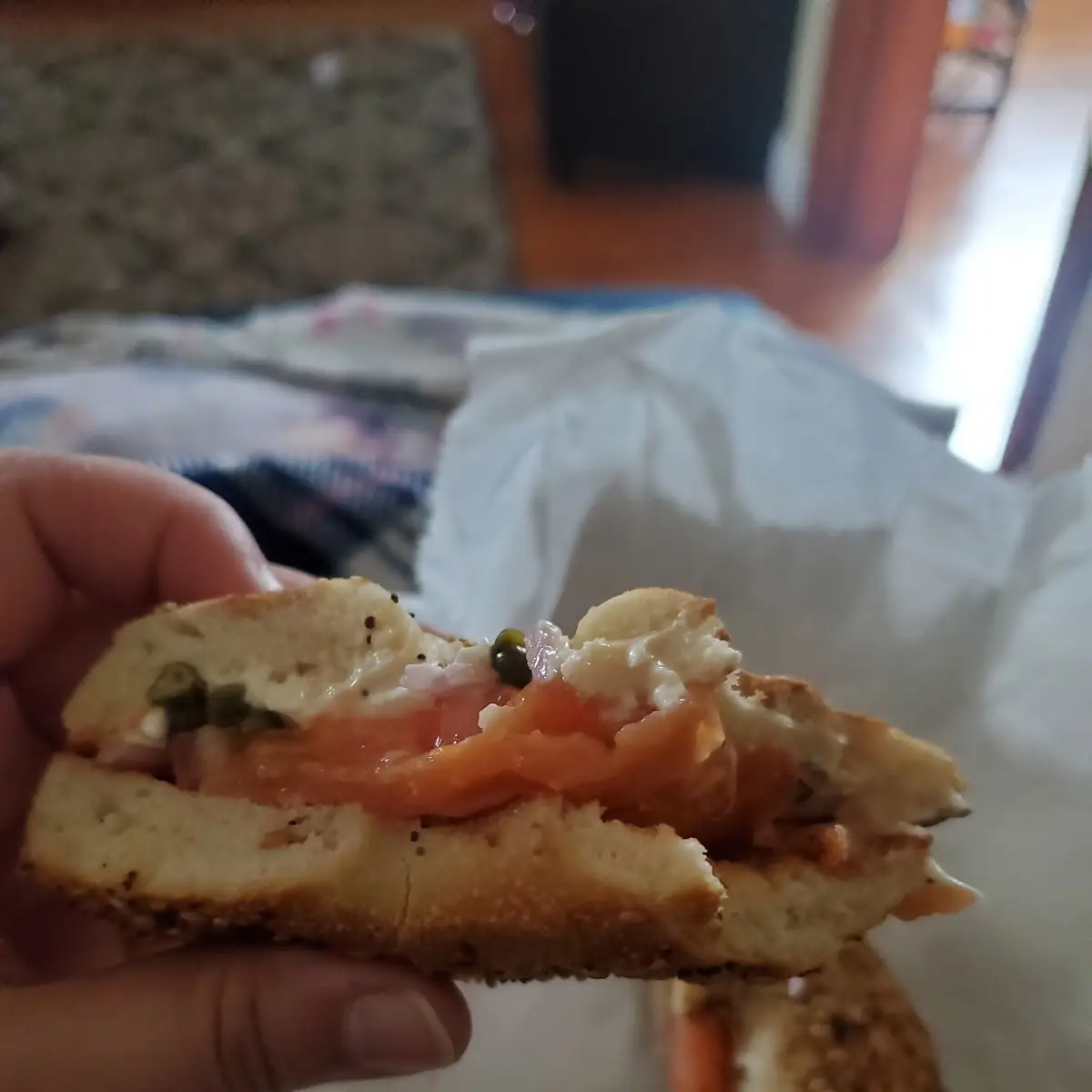 Loaded Lox Bagel