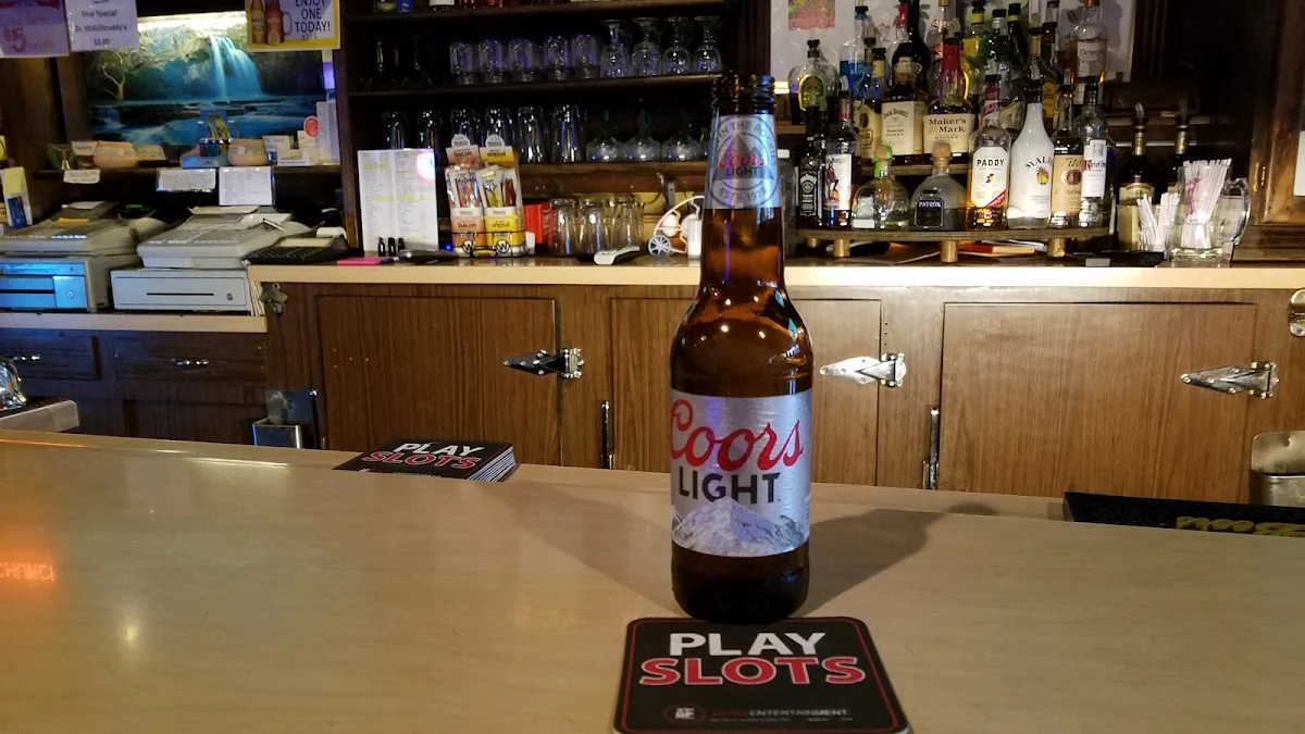 Bottle of Coors Light Beer