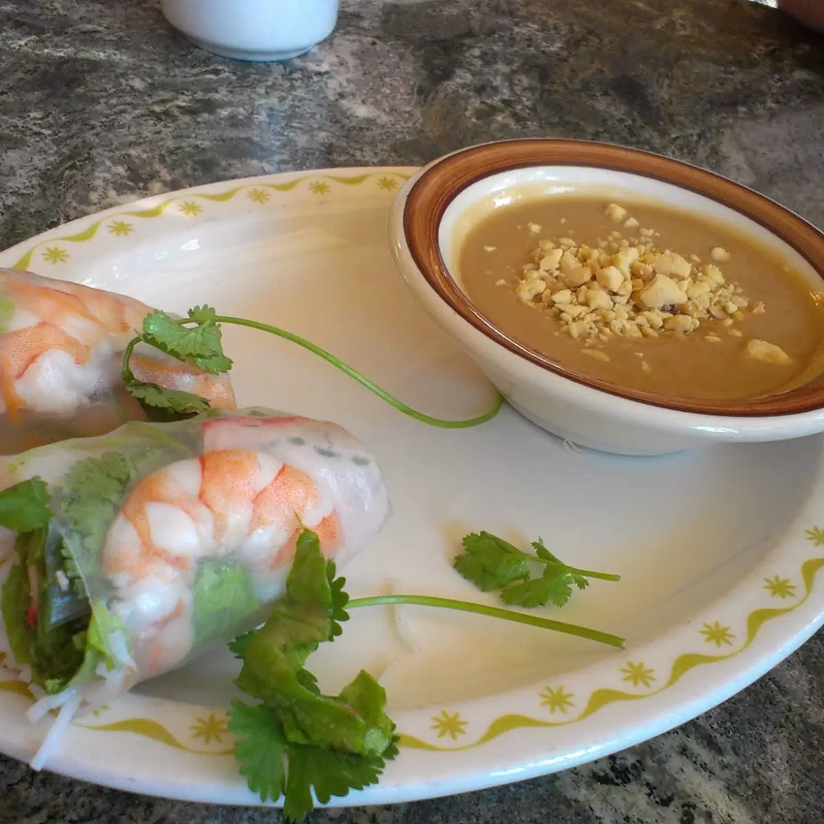 Pork and Shrimp Salad Rolls
