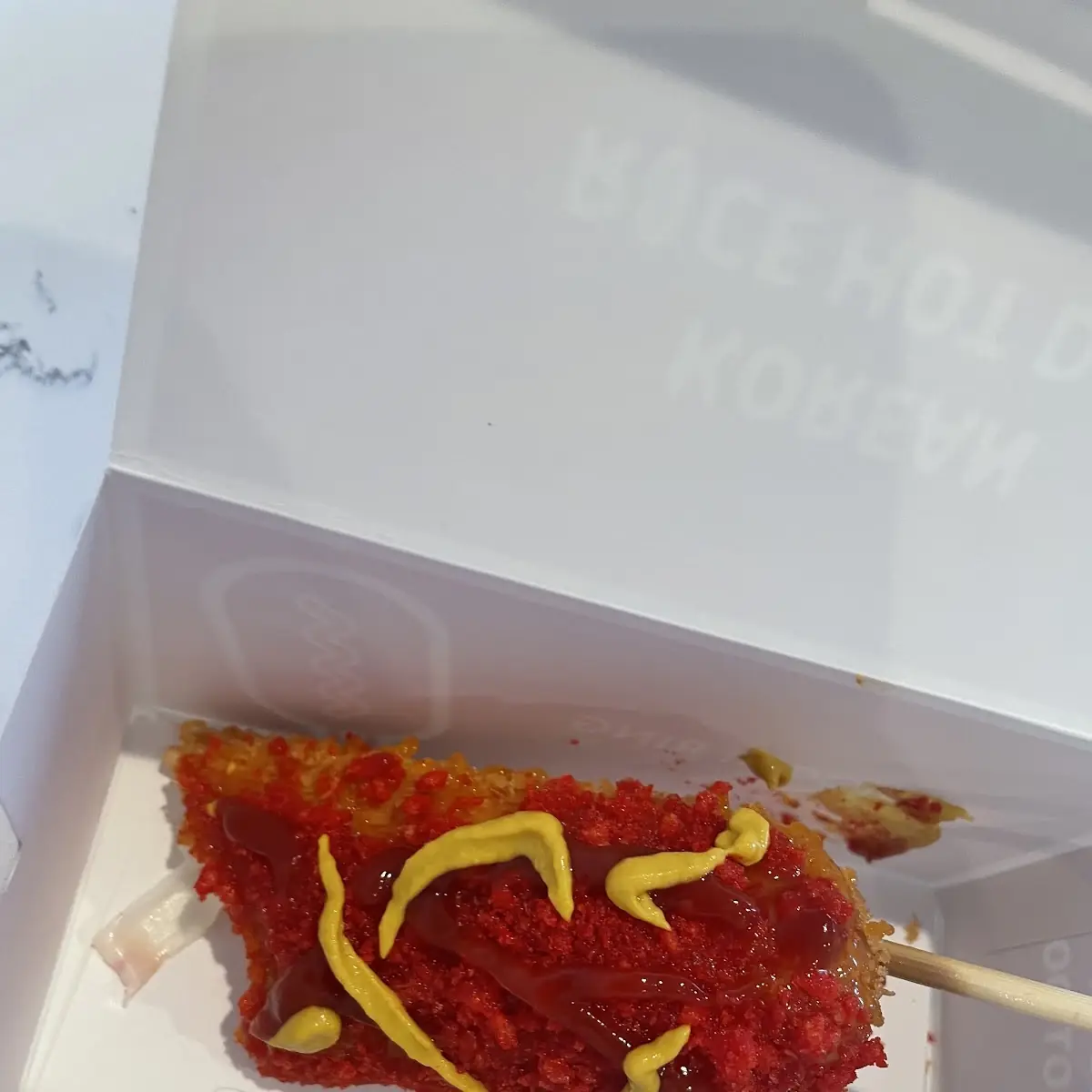 Hot Cheeto Cheese Dog