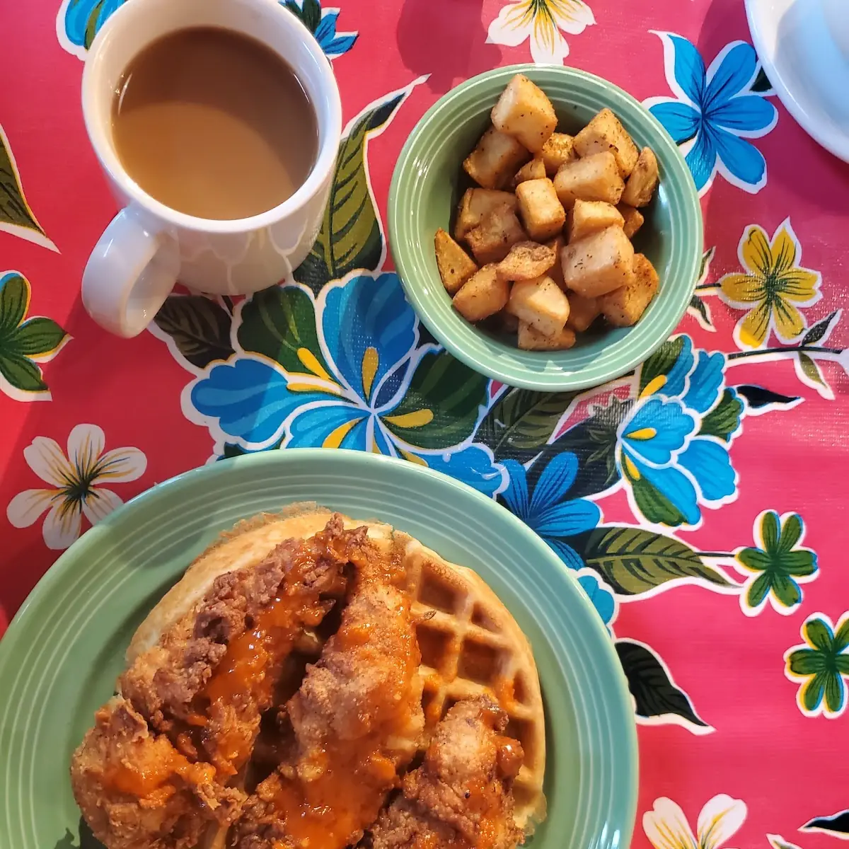 Hot Chicken and Waffles