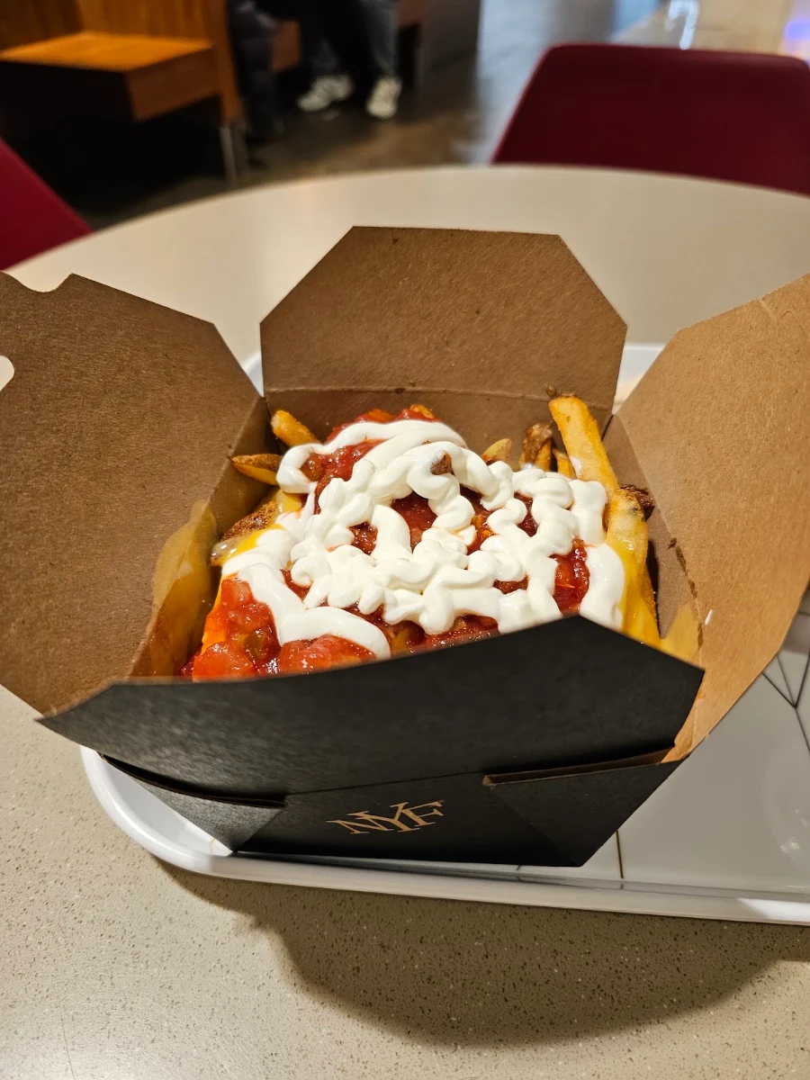 Nacho Fries with Cheese, New York Fries Pacific Centre