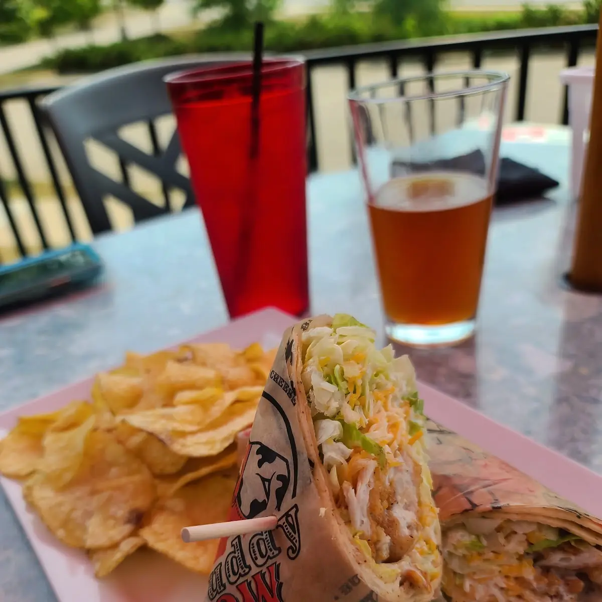 Bourbon BBQ Wing Wrap