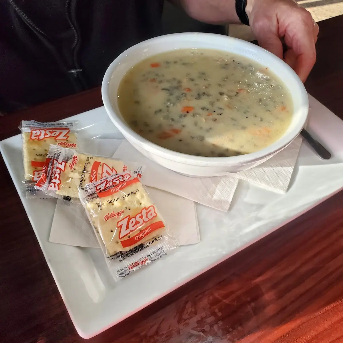 Chicken Wild Rice Soup Cup