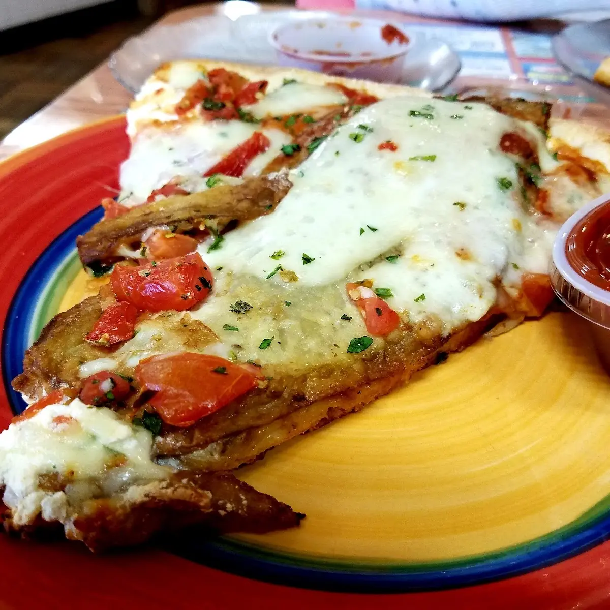 Eggplant Parmesan Pizza