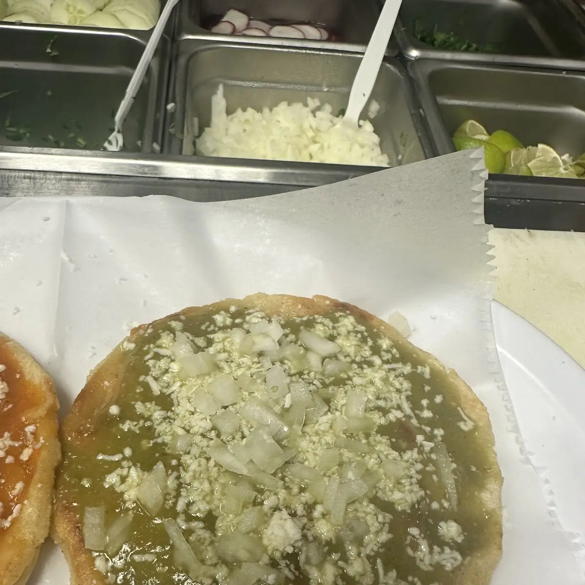 Picaditas de Salsa Verde