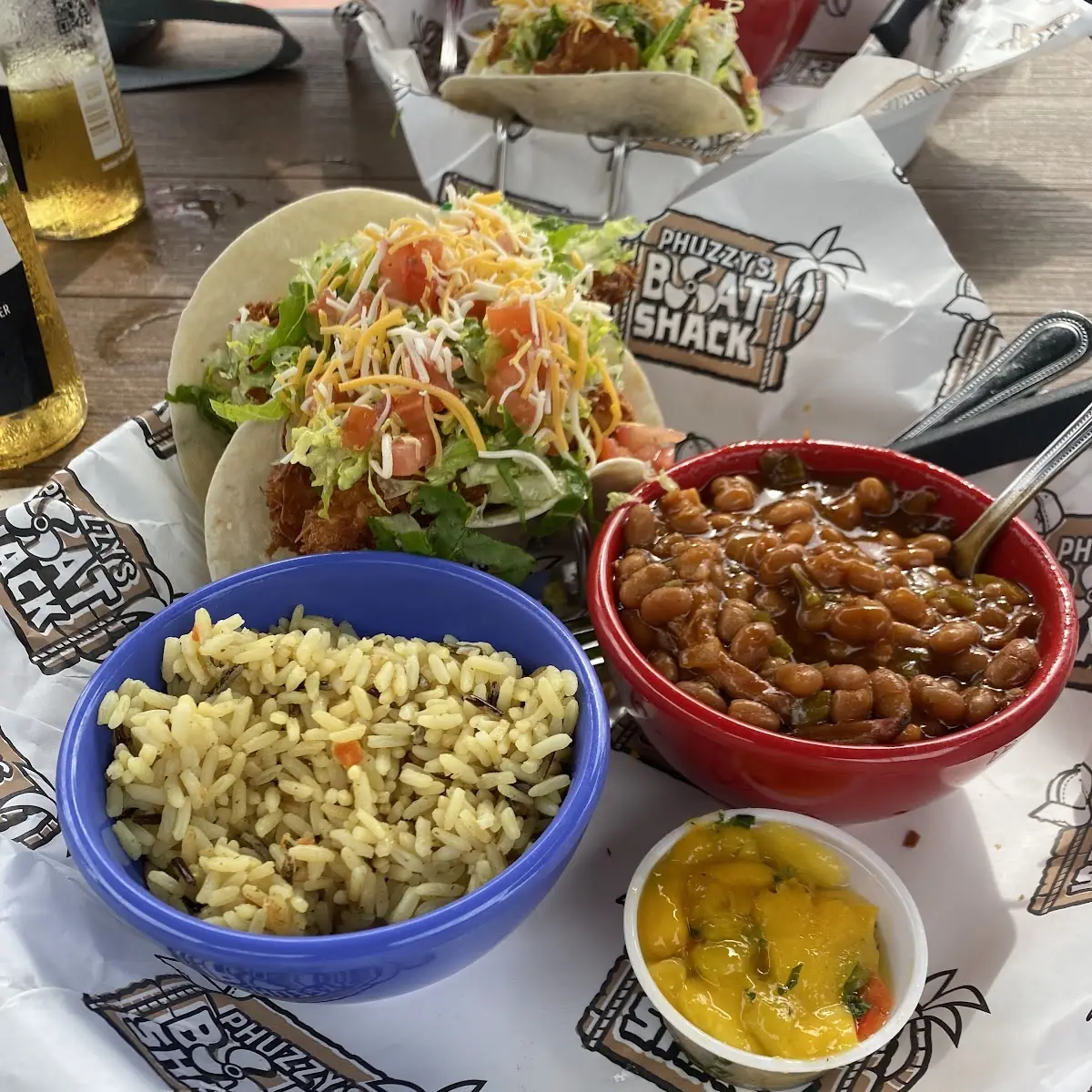 Coconut Shrimp Tacos