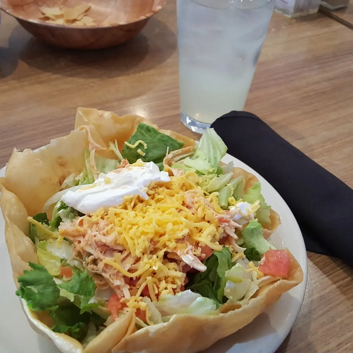 Taco Salad with Chicken