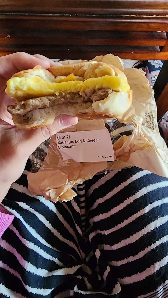Sausage Egg & Cheese Croissant