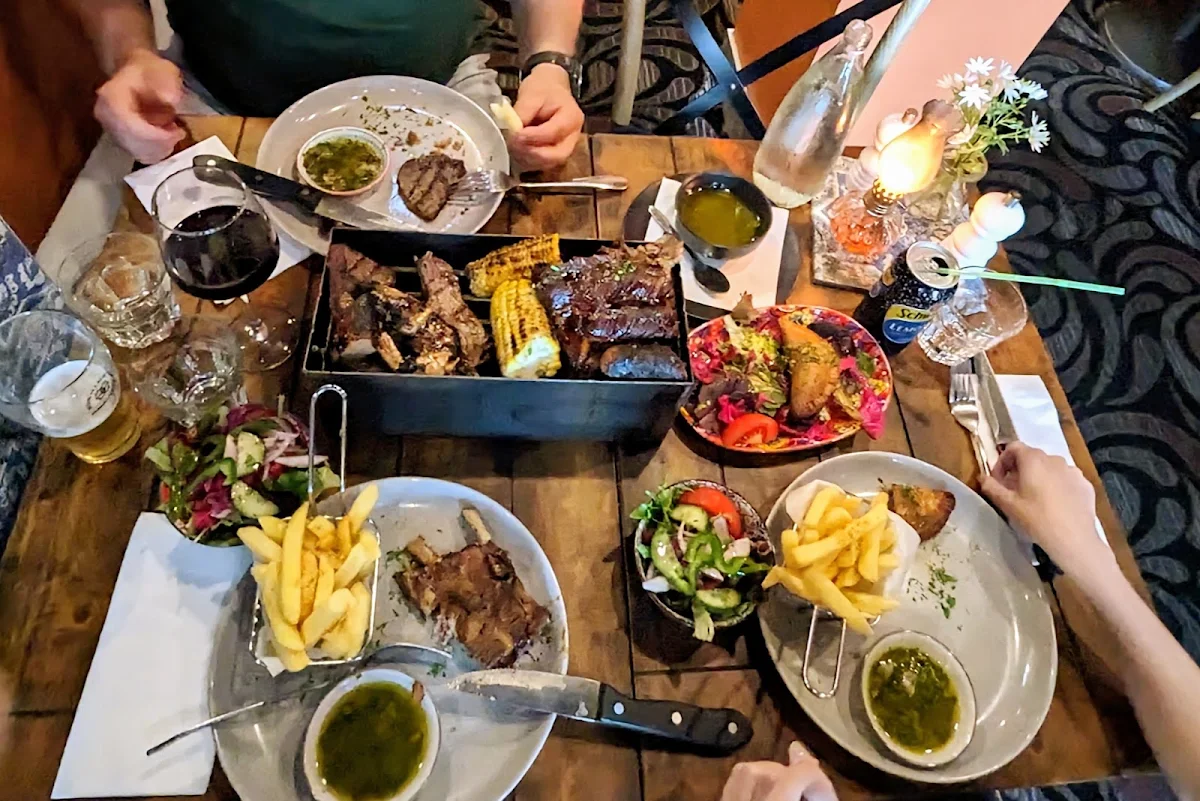 Gran Parrillada De Luxe for 2 & Empanadas & Patatas Fritas