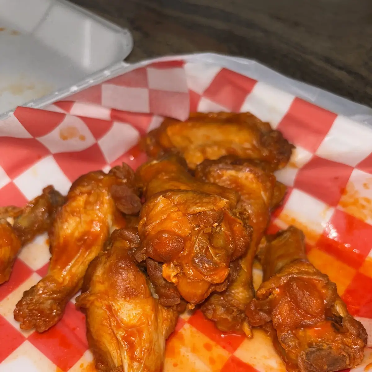 Saucy Chicken Wings with Ranch Dressing
