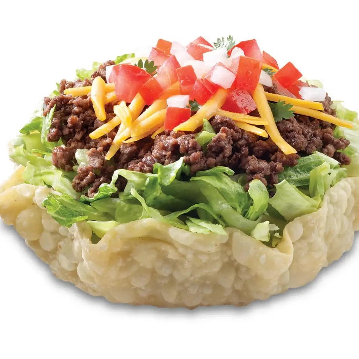 Seasoned Beef Taco Salad