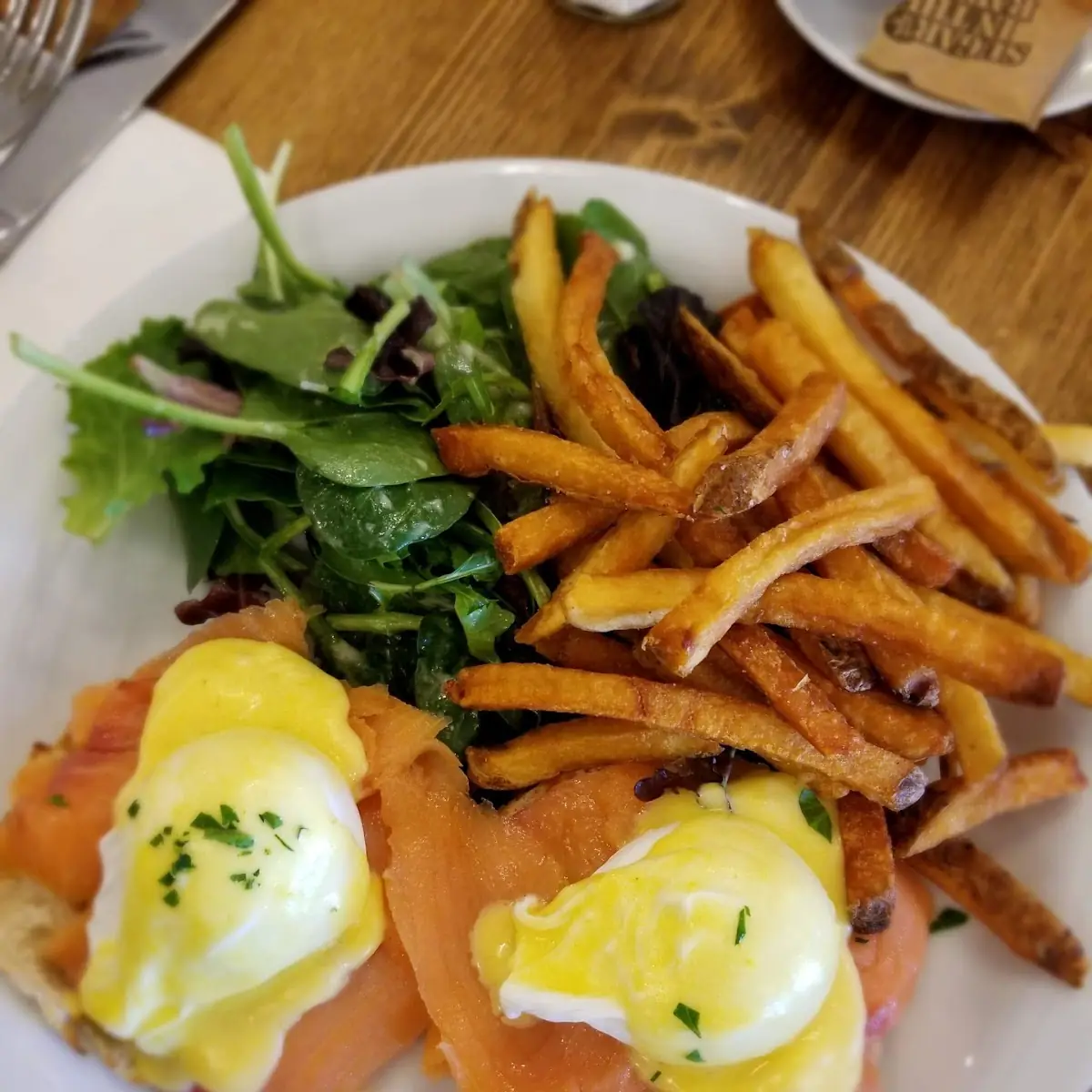 Salmon Eggs Benedict
