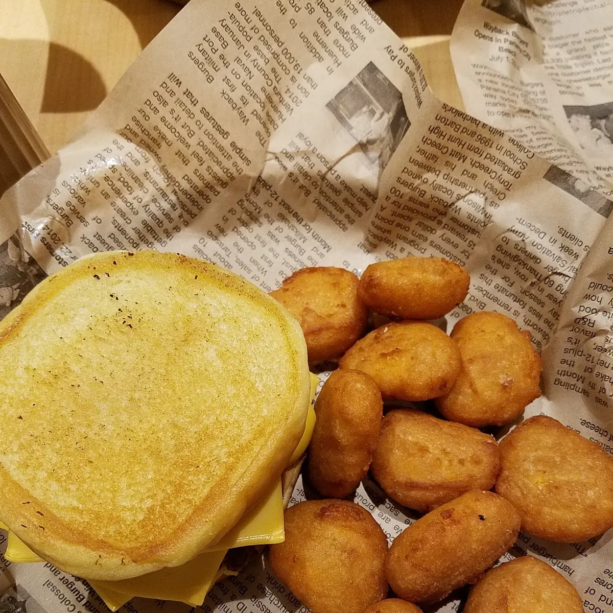 Cheesy Burger & Mac & Cheese Bites