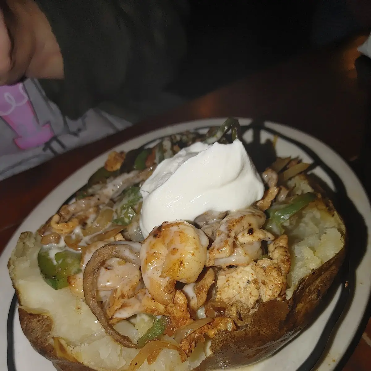 Fajita Baked Potato