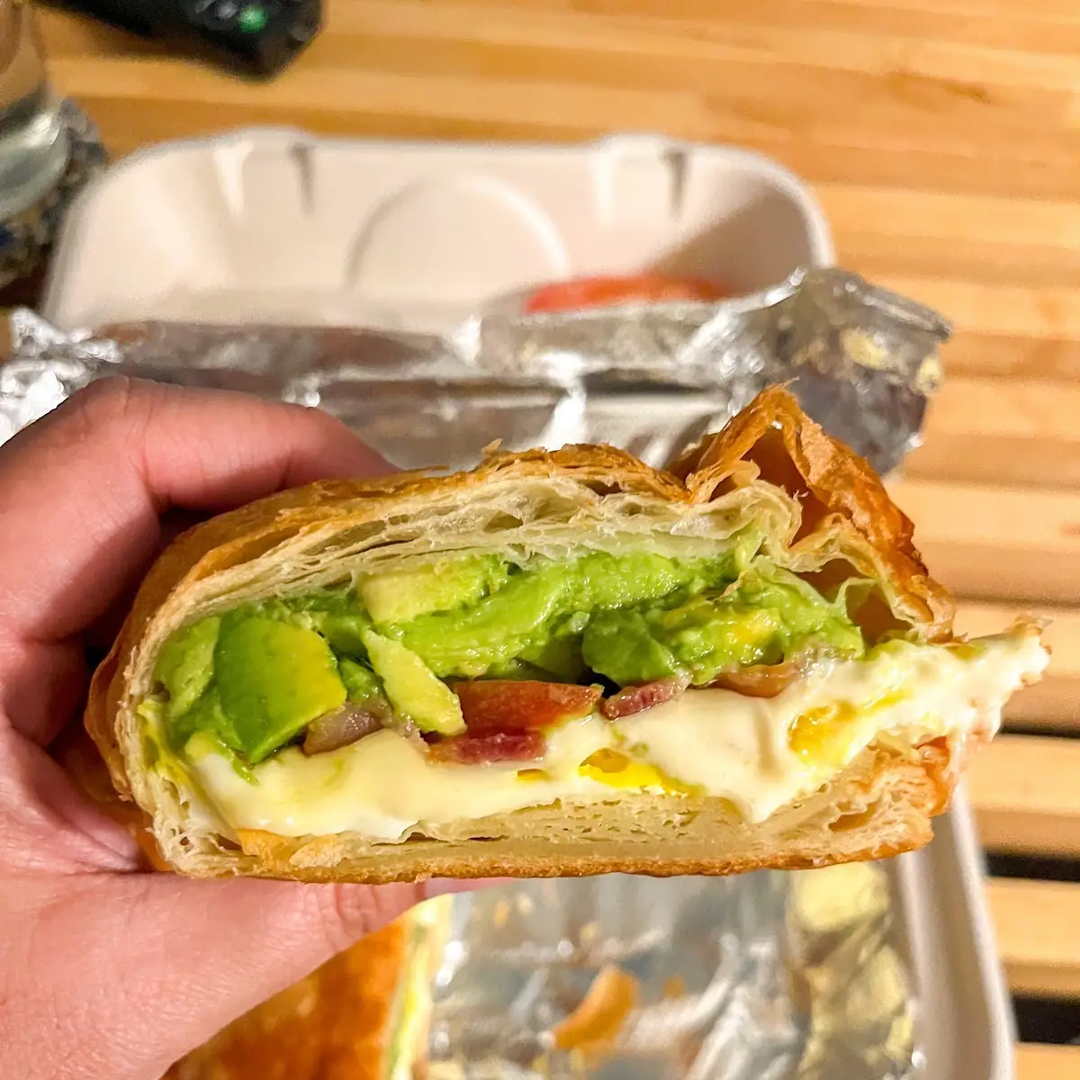 Croissant Breakfast Sandwich