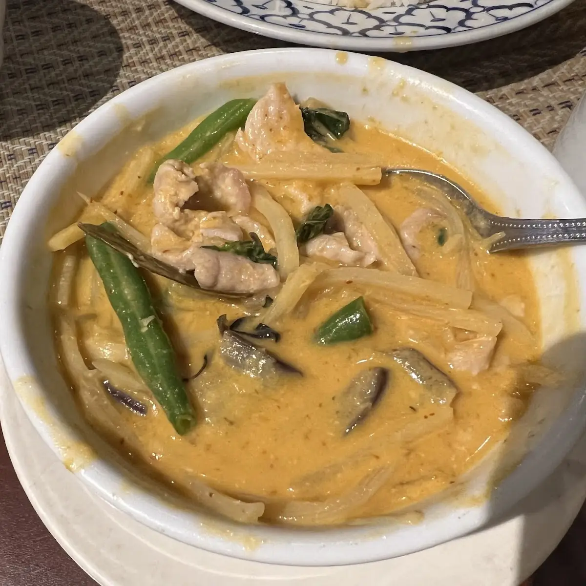 Red Curry with Pork and Eggplant