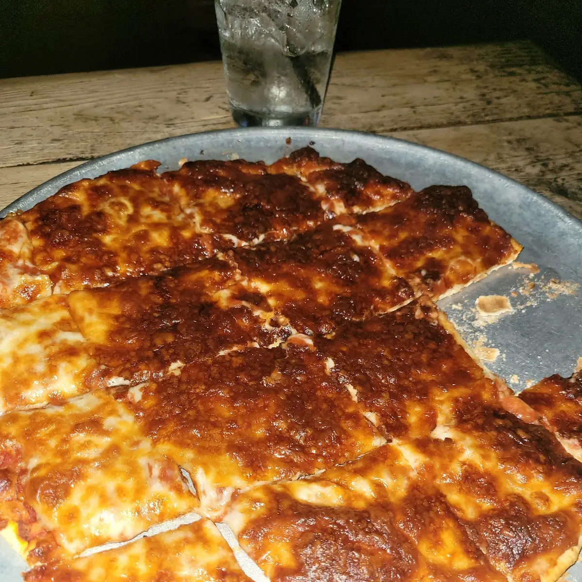 Over Cooked Cheese Pizza