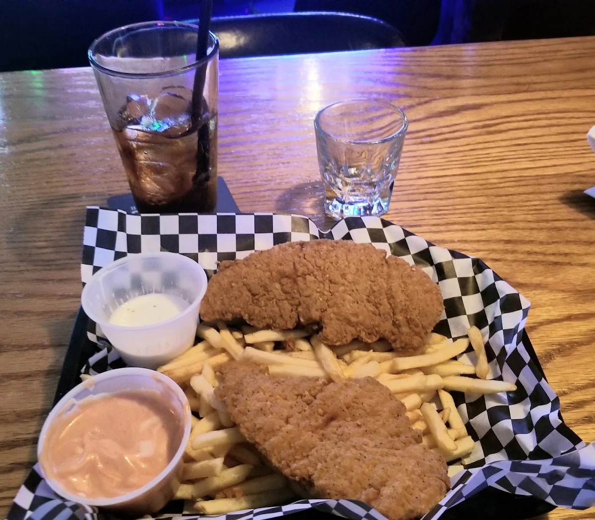 Chicken Strips with Fries