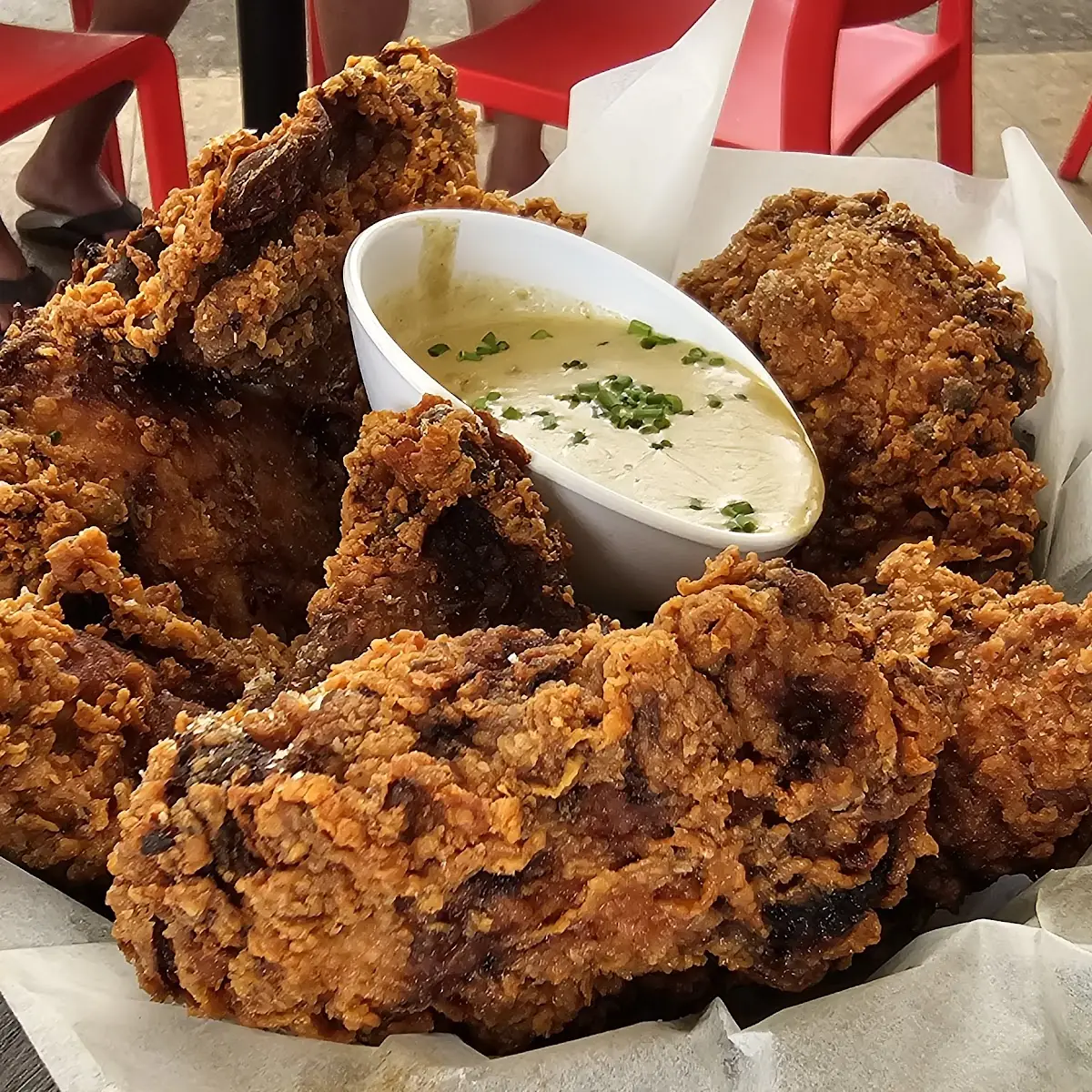 Fried Chicken N Fried Fries