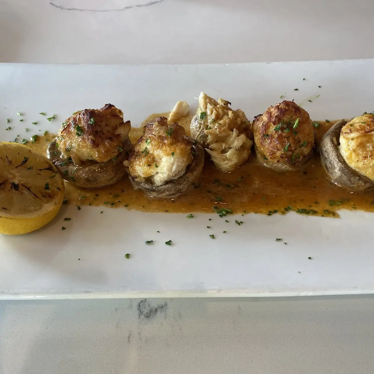 Crab Stuffed Mushrooms