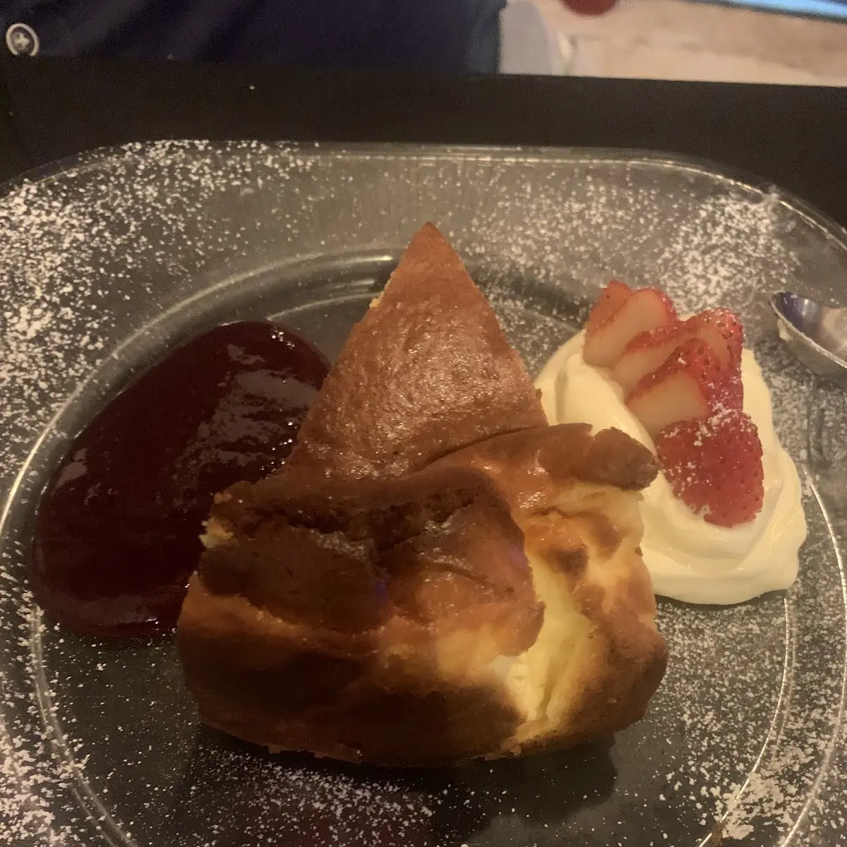Burnt Cheesecake Slice