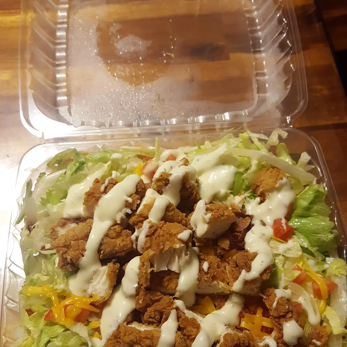 Chicken Strip Salad