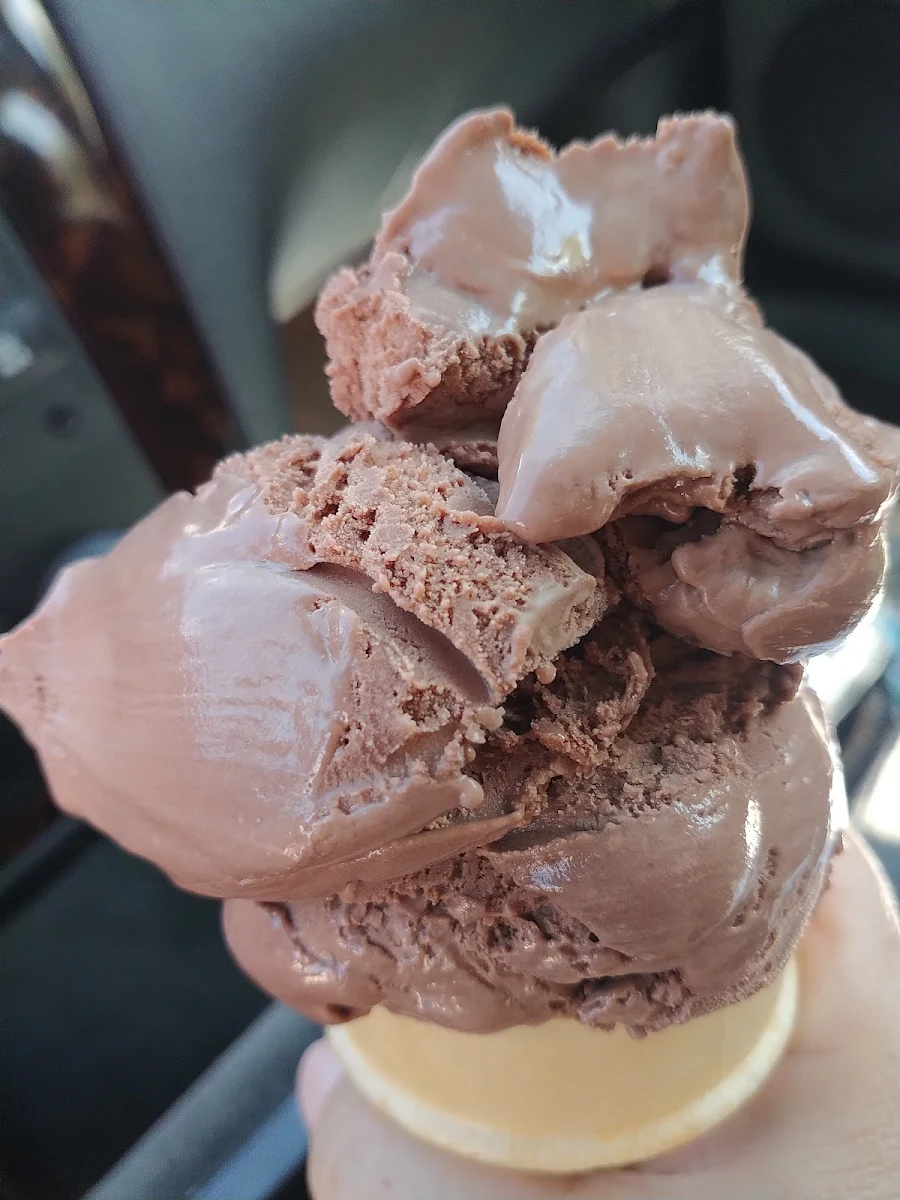 Chocolate Ice Cream Hand Dipped