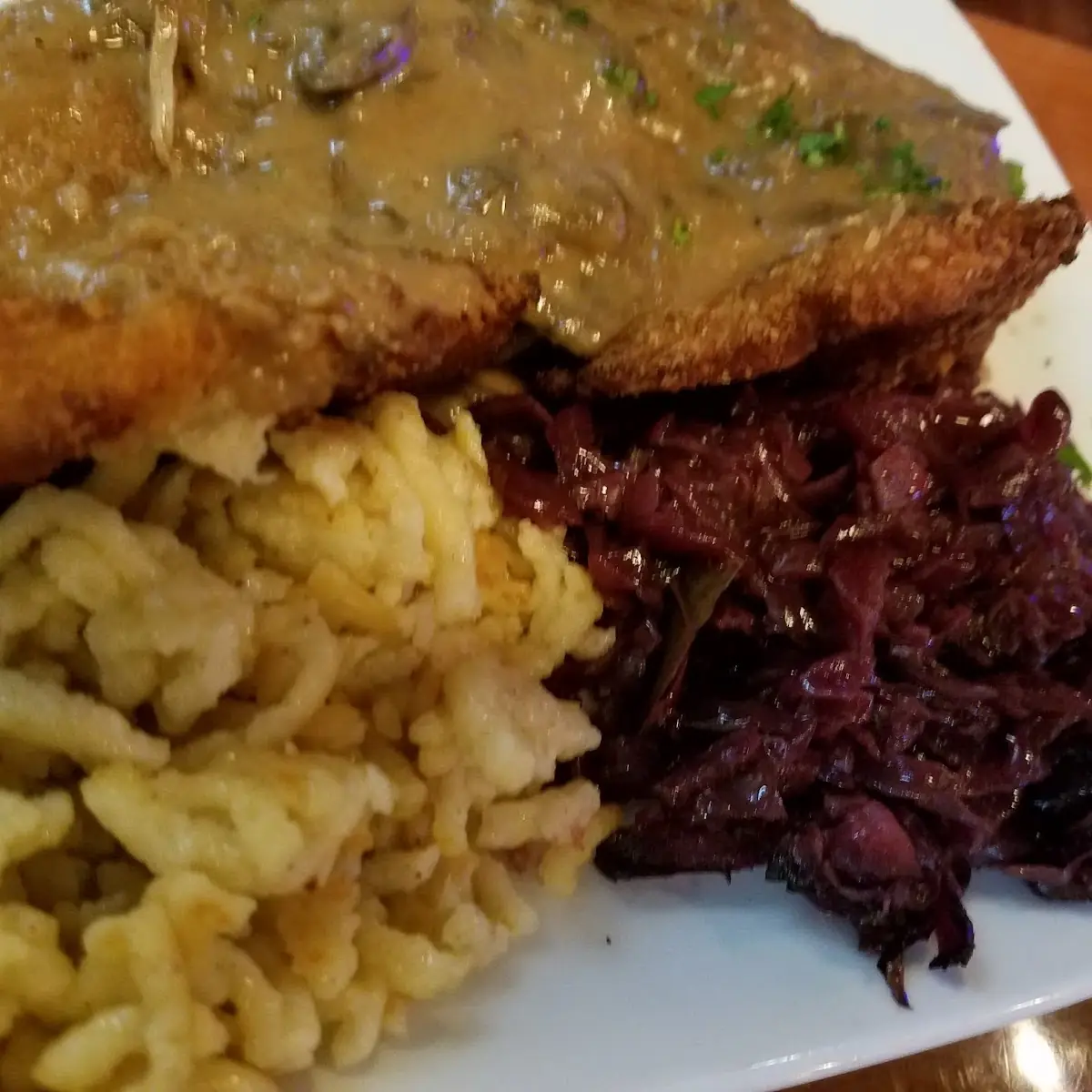 Red Cabbage & German Potato Salad
