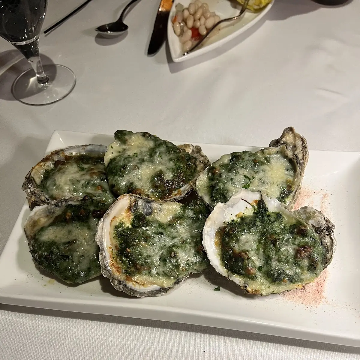 Oysters Rockefeller