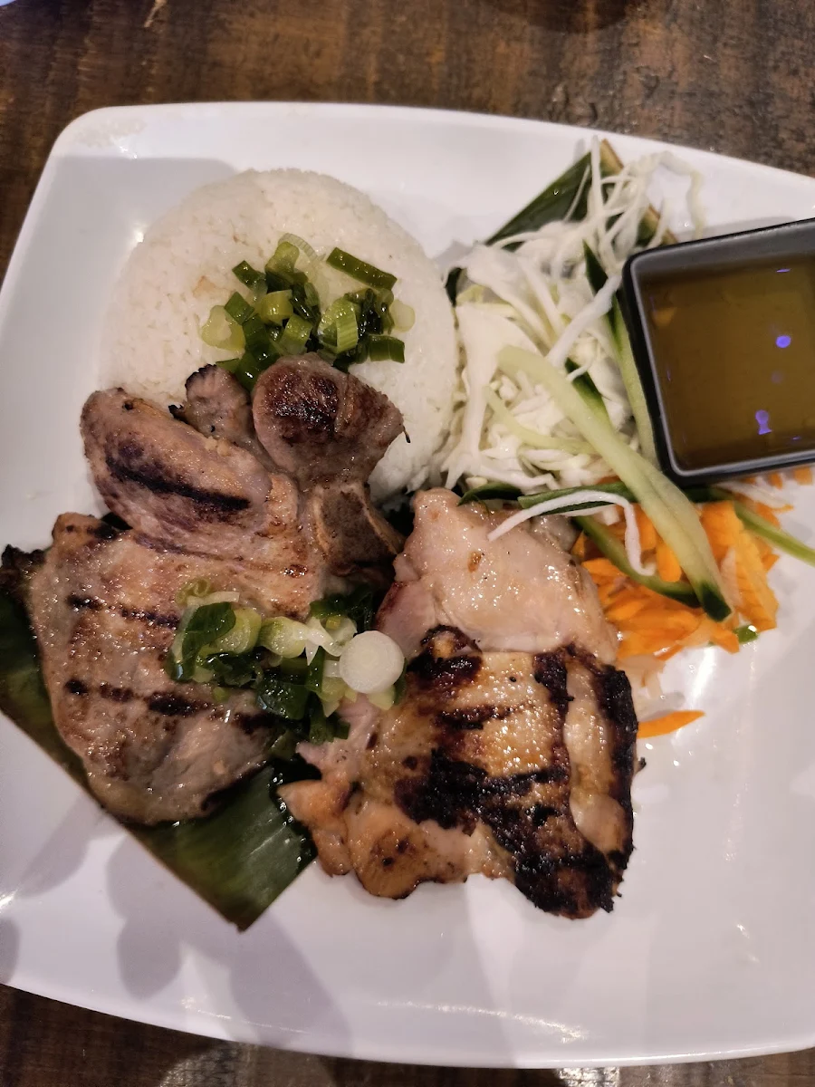 Special Small Viet Rice with Grilled Pork Chop
