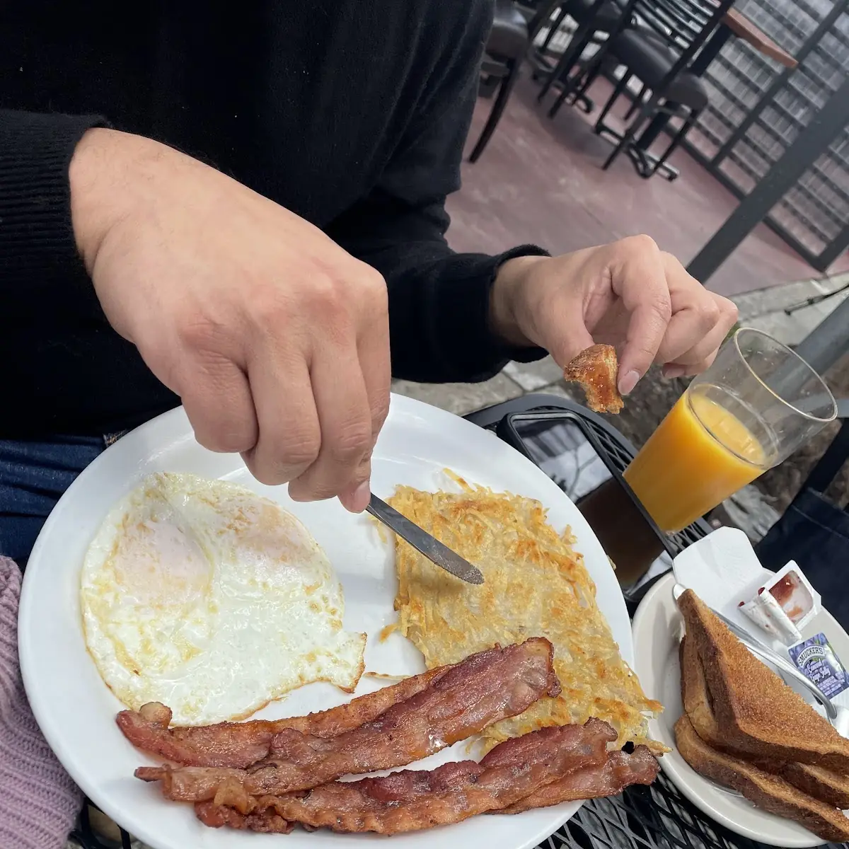 Two Pancakes Two Eggs 3 Bacon