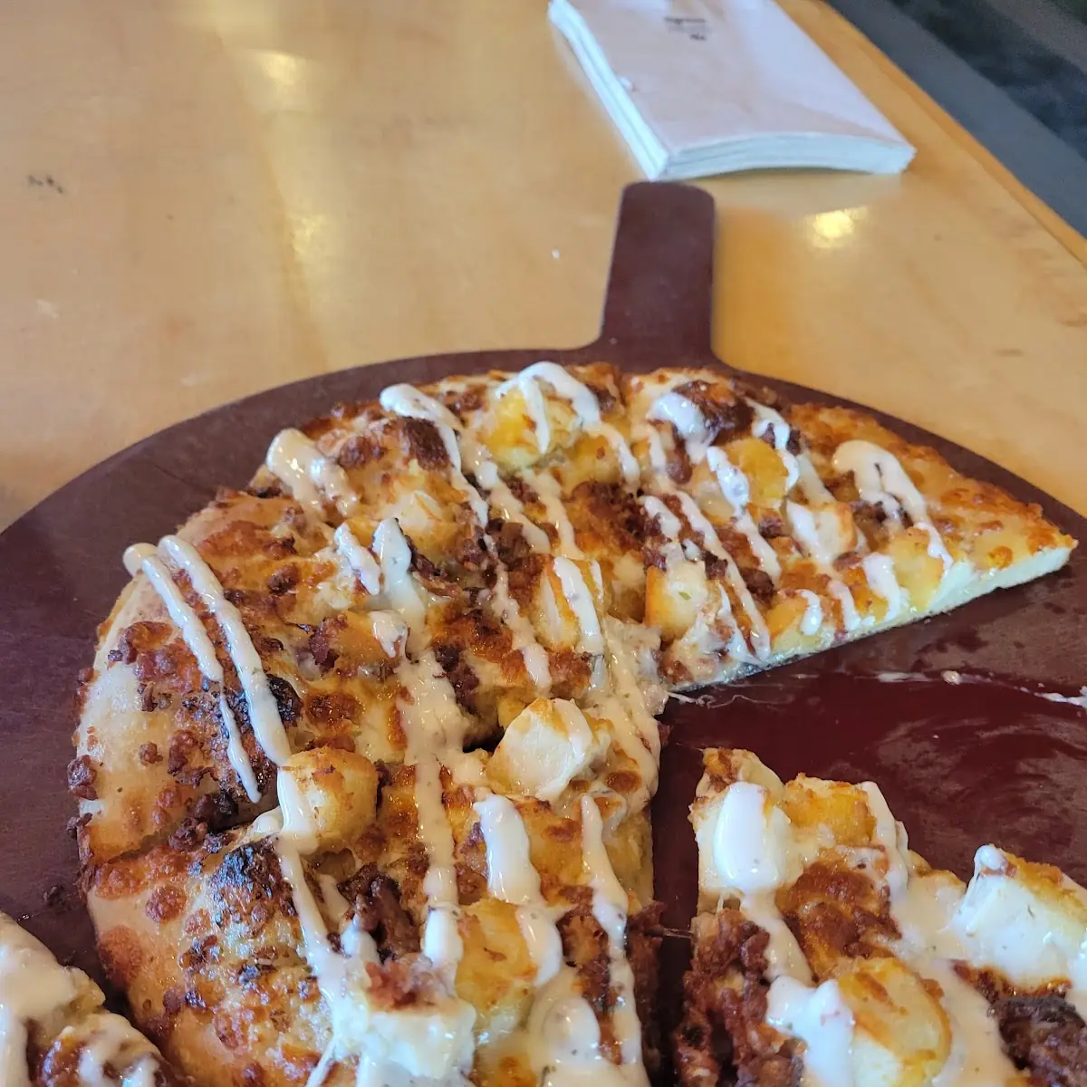 Chicken Bacon Ranch Pizza